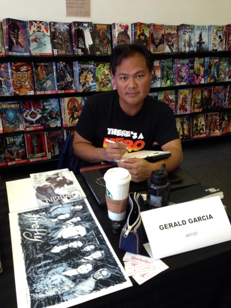 Gerald Garcia sketch Wallet interview