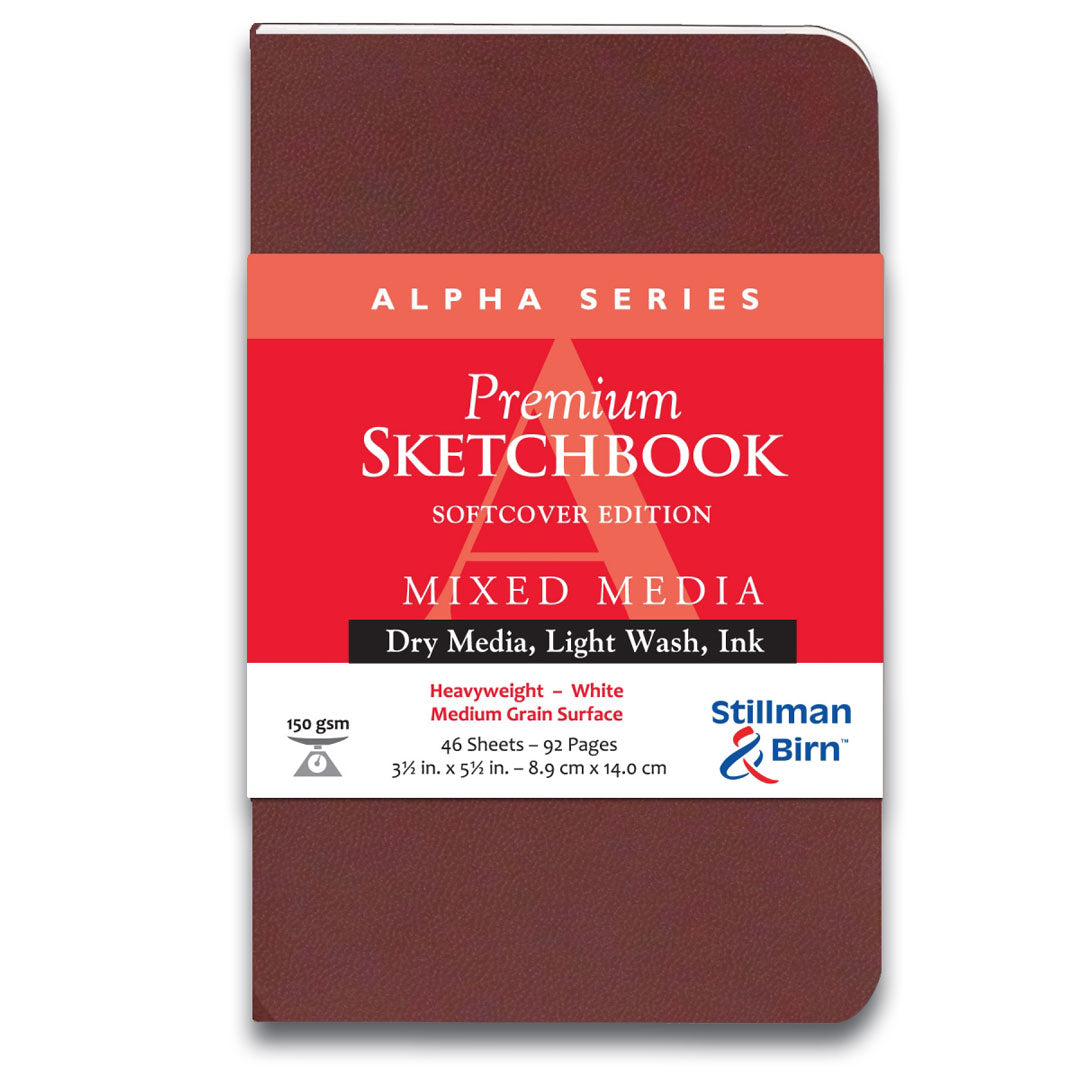 Alpha Premium Sketchbook by Stillman & Birn – Sketch Wallet